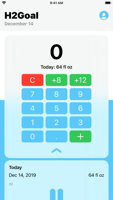 H2Goal iPhone screenshot 2