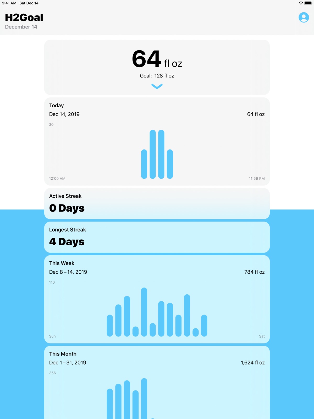 H2Goal iPad screenshot 1