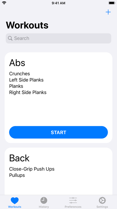 Reps! iPhone screenshot 1
