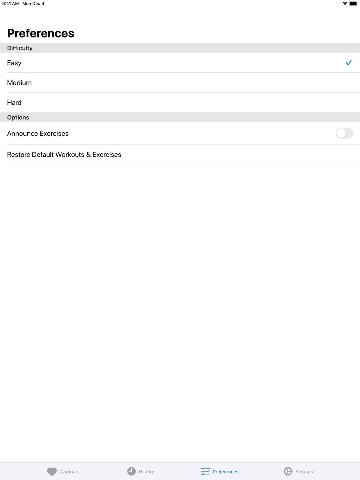 Reps! iPad screenshot 2
