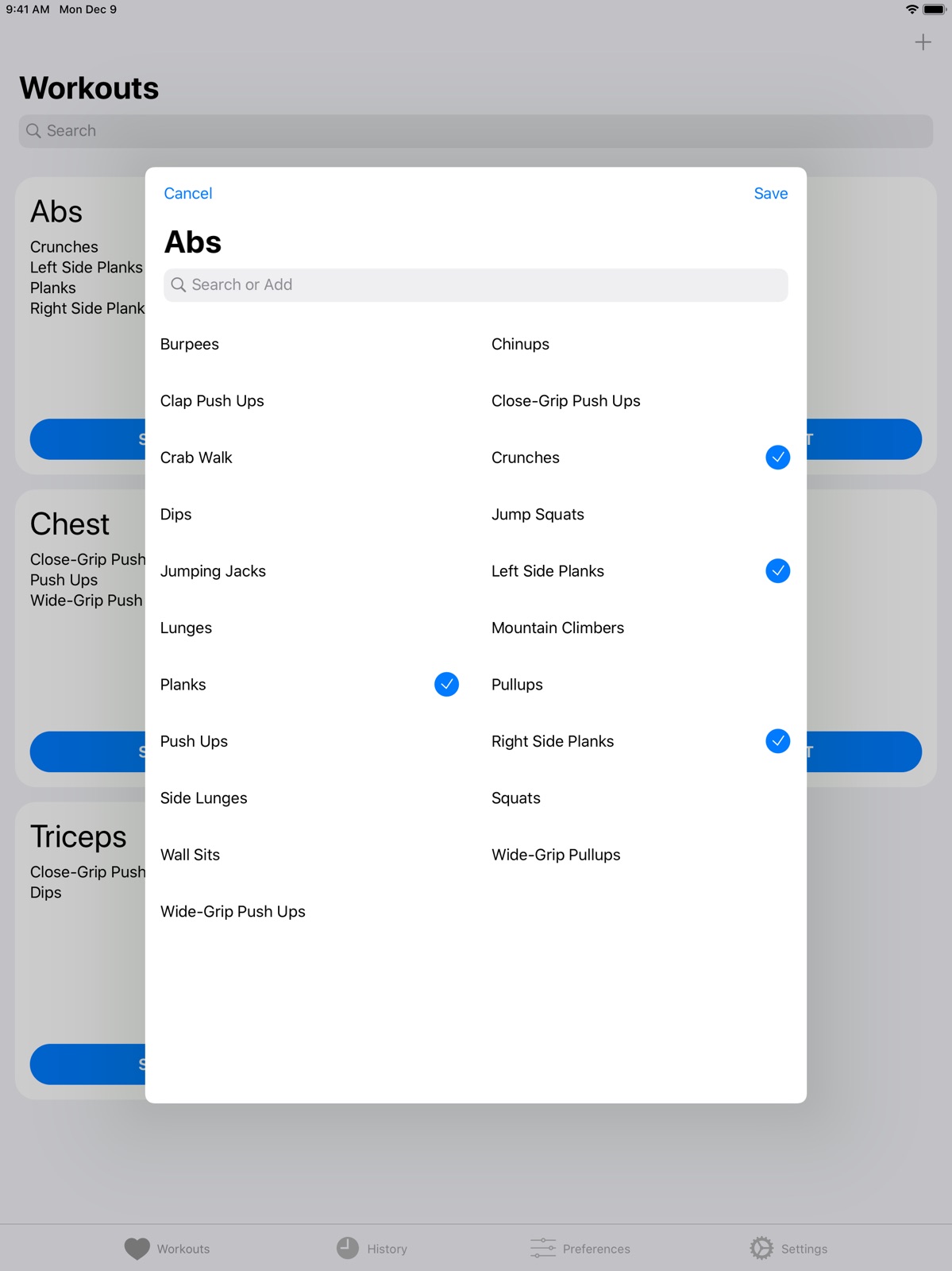 Reps! iPad screenshot 3