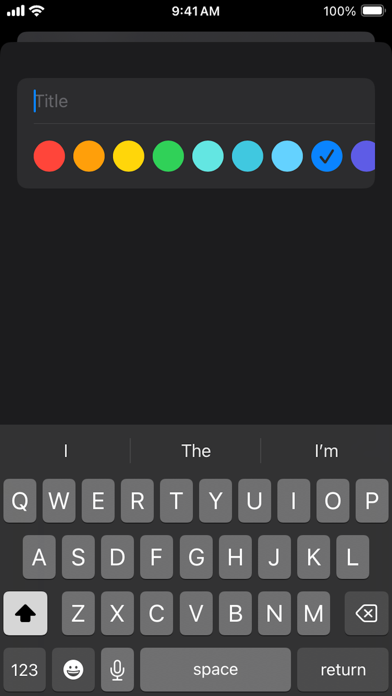 Simple: Habits! iPhone screenshot 3